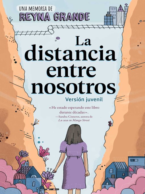 Cover image for La distancia entre nosotros (The Distance Between Us)